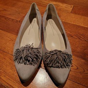 Ecco Danish Design Gray Suede Flats